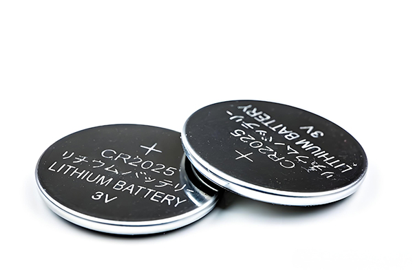 Button-style zinc-mercury oxide battery showing its compact design used in small electronic devices