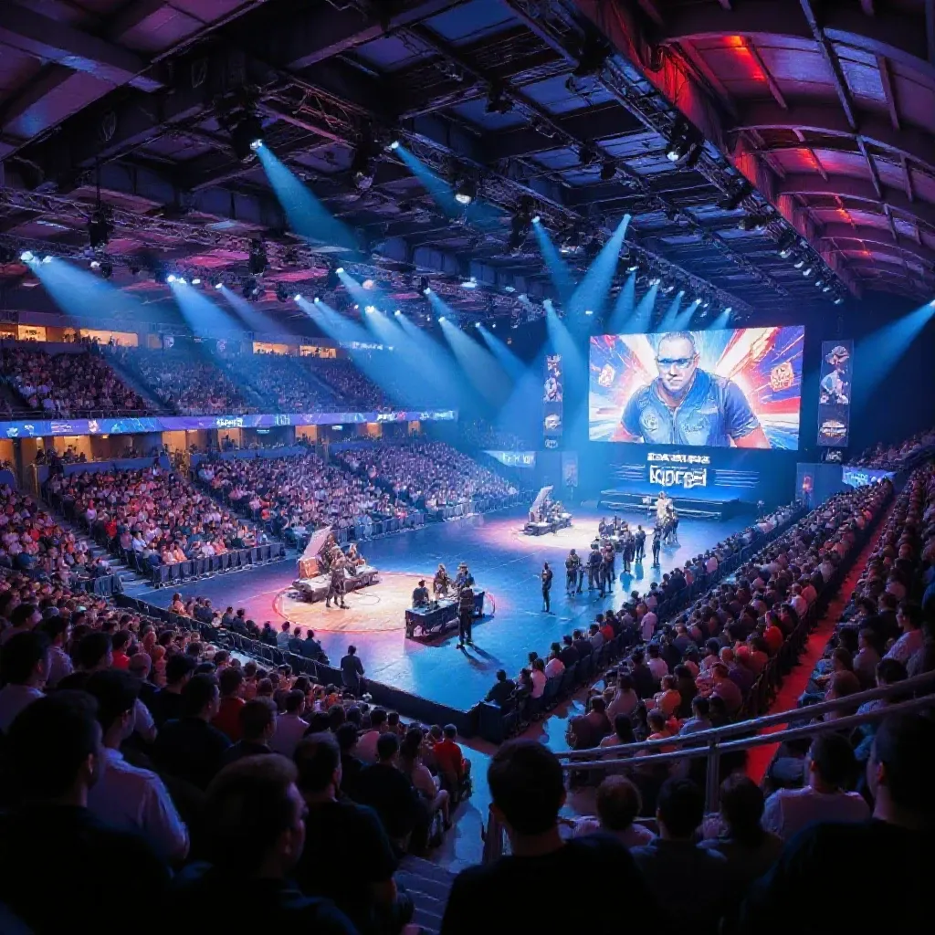 Cyberpunk Esports Showdown